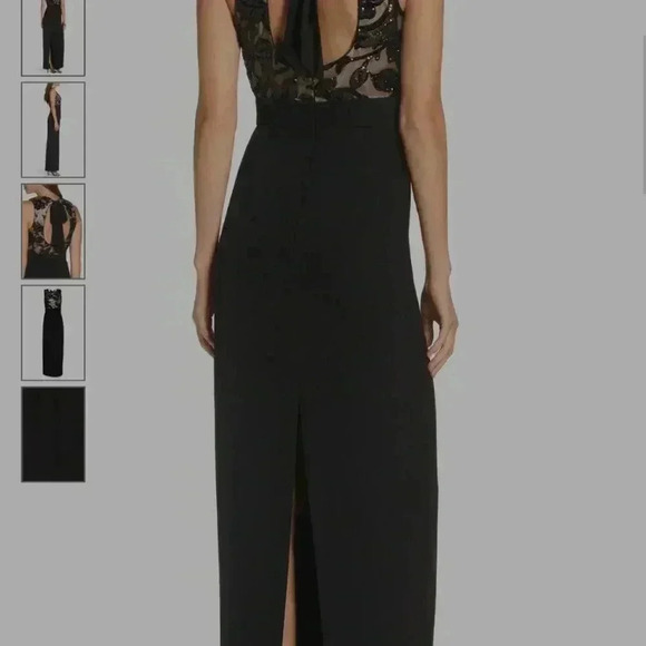 Vince camuto sequin crepe column Gown. - Picture 4 of 16